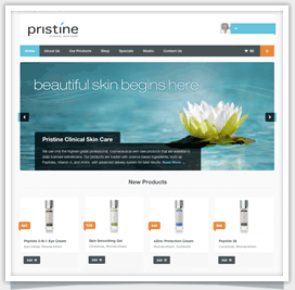Pristine Clinical Skin Care - Skin Care Studio Online Store, Santa Cruz, CA